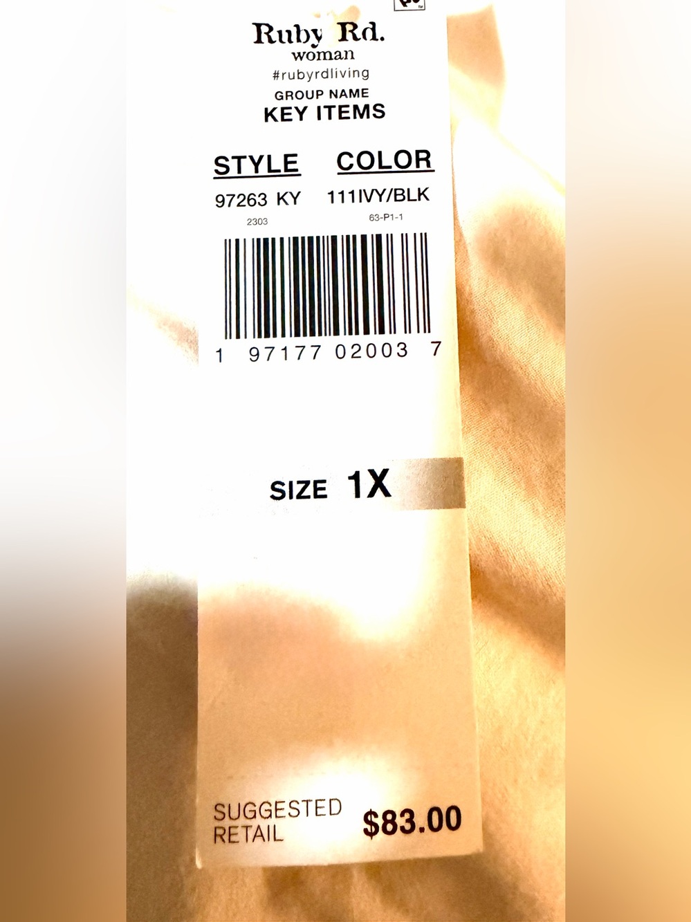 Ruby Rd. Snap Front Shacket - NWT! - Picture 4 of 4